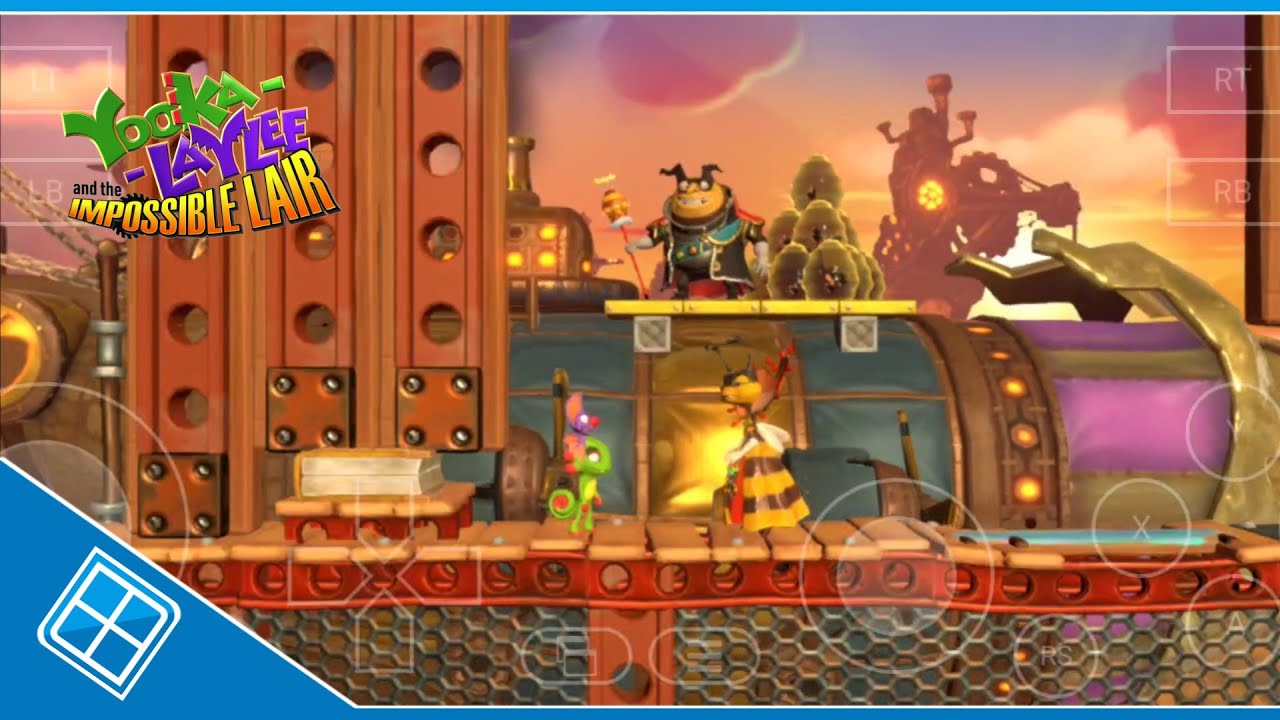 Yooka-Laylee and the Impossible Lair (Windows) on Android | Winlator v11.0