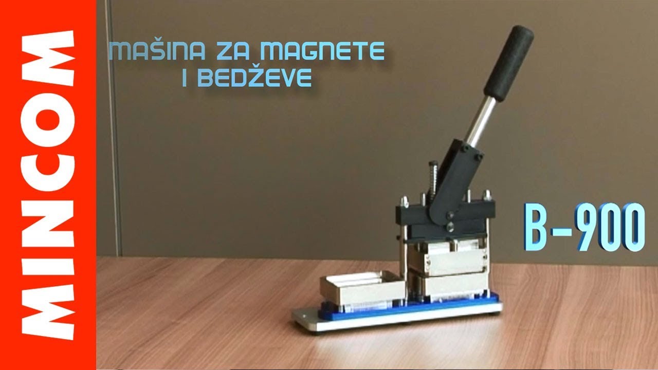 Mašina za pravljenje magneta i bedževa