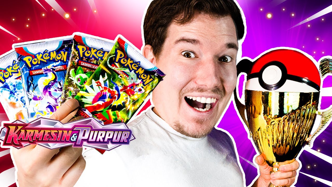 Pokémon Karmesin & Purpur Booster Pre-Release Turnier! 😱🔥