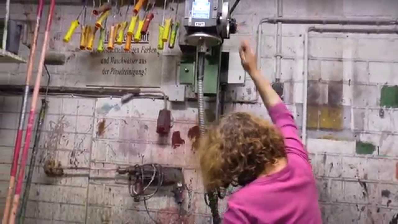 »Zu Besuch...« bei Veronika Moos im Malsaal