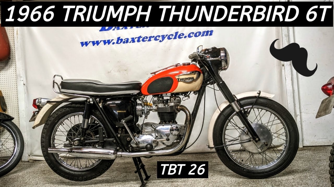 1966 Triumph Thunderbird 6T - The Fabulous Thunderbird! TBT 26
