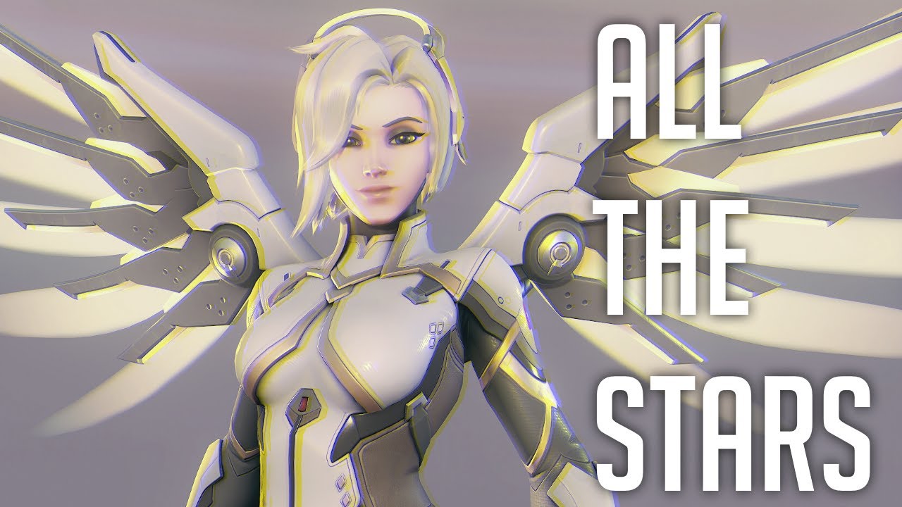 All The Stars - mercy montage (overwatch)
