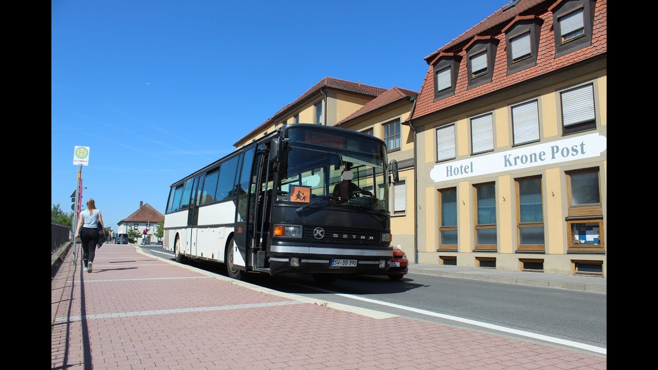 Sound eines Setra S215UL  der Firma Schmitt Zeuzleben GmbH  ( SW-DD 390 )