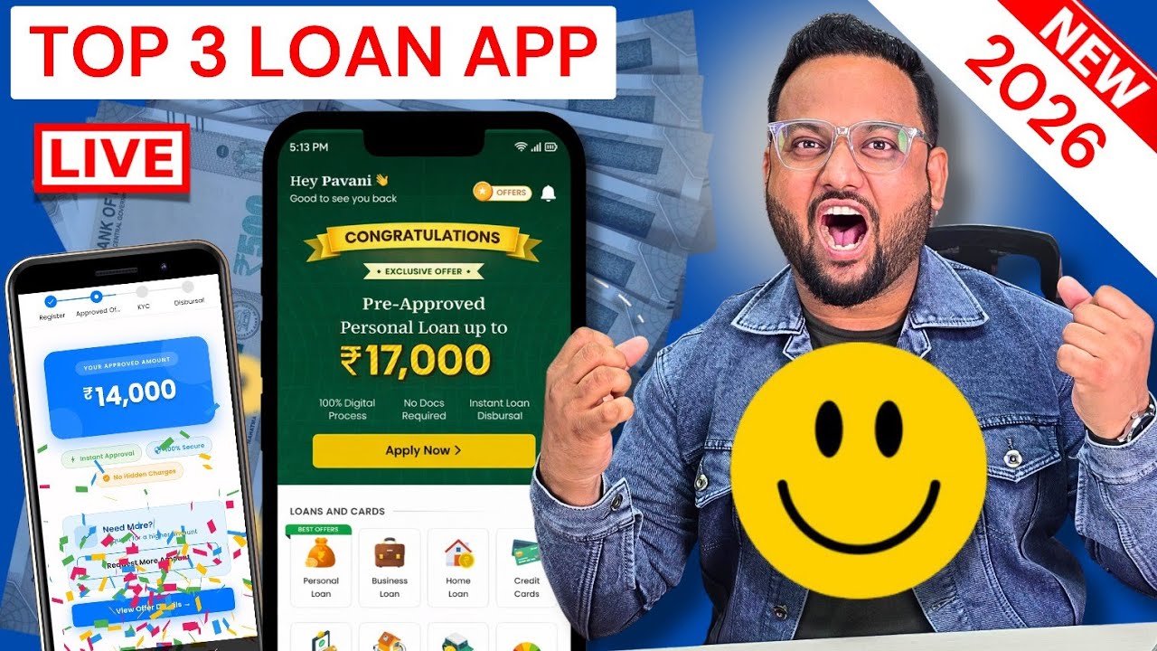 Top 3 Loan Apps with Low Cibil | Aadhar Card Se Loan Kaise Le | How to Get Loan with Low Cibil Score