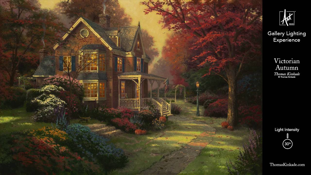 Victorian Autumn - Gallery Lighting Experience