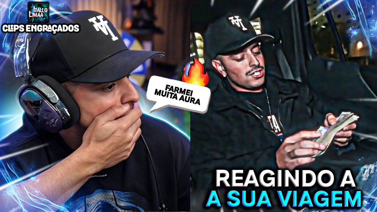 CORINGA REAGINDO A SUA FARMADA DE AURA NOS ESTADOS UNIDOS - MELHORES CLIPS