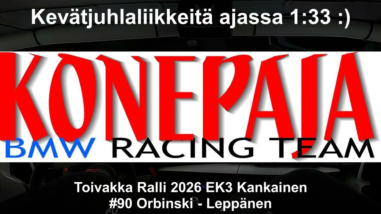 Toivakka Ralli 2026 EK3, Orbinski - Leppänen