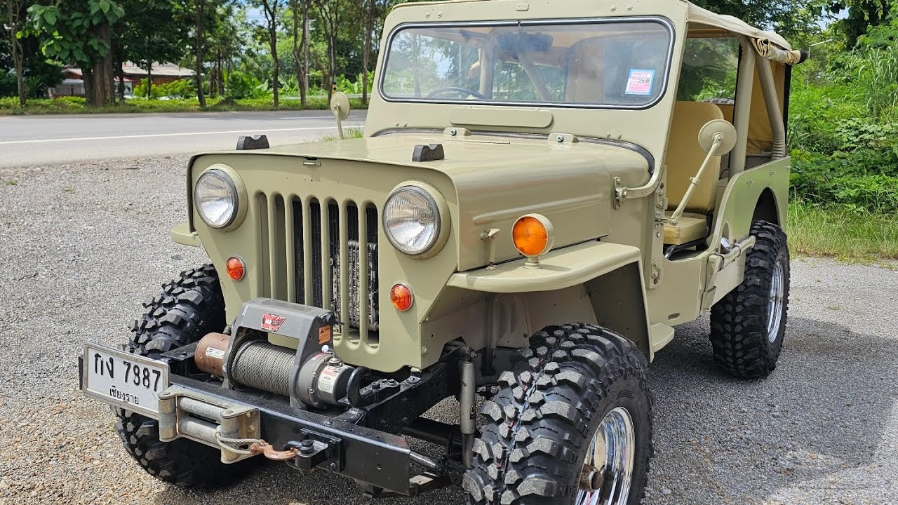JEEP CJ4A MAHINDRA 1976 4×4 Original Engine Winch warn SALE 315,000 THB 0867853082 pui