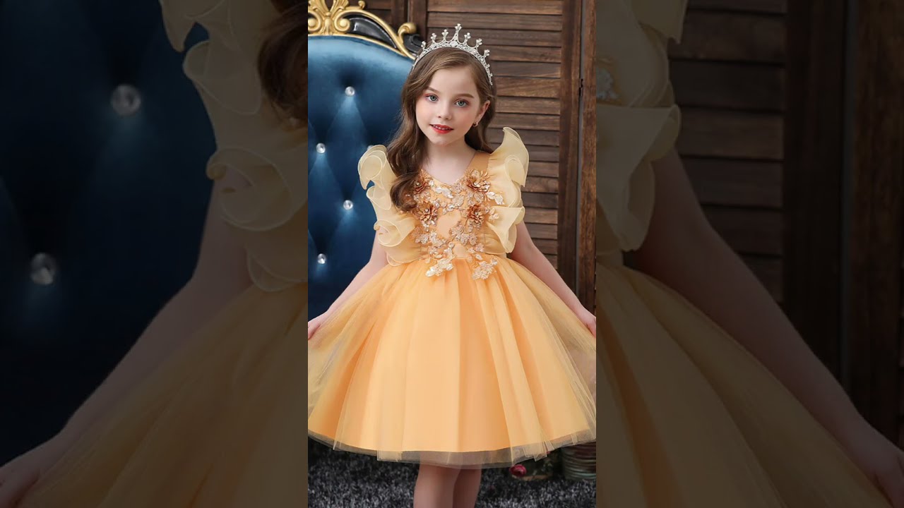 Froks design ❤️ subscribe or Comment must 💕#dresscollection #dressdesign ##fashion #babygirldress 