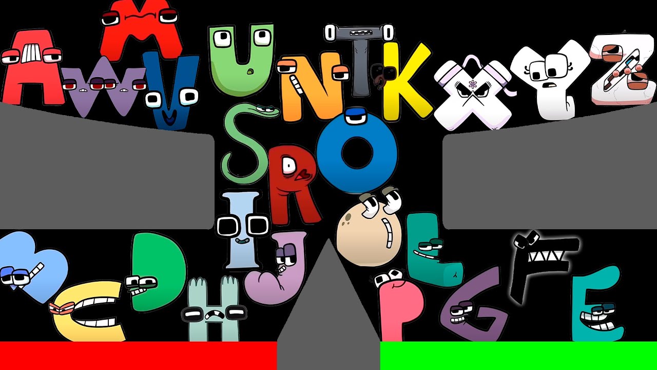 26 NEW ALPHABET LORE Marble Race in Algodoo - Marbles Tournament! Who will win?
