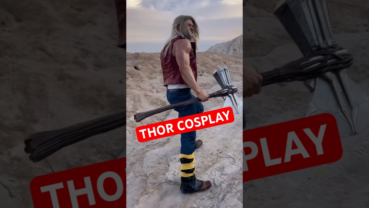 Thor Cosplay Transformation #marvel #thor #cosplay