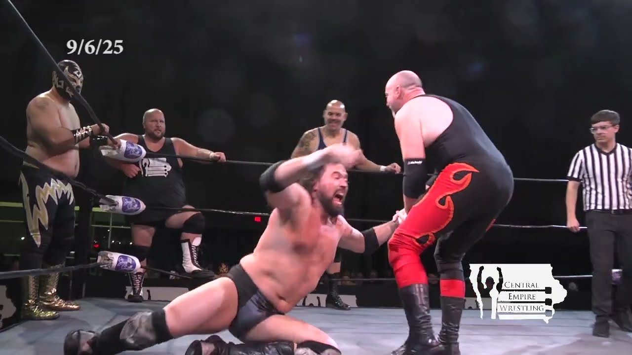 Central Empire Wrestling - Legends of Iowa Pro Wrestling Match - 9/6/25