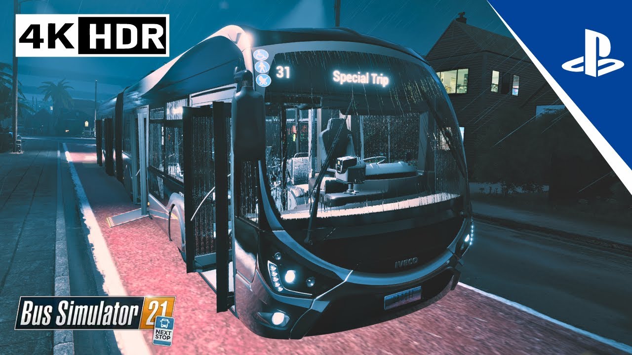 IVECO CREALIS | FUTURISTIC BUS | THUSTMASTER T300 | Bus Simulator 21 | PS5
