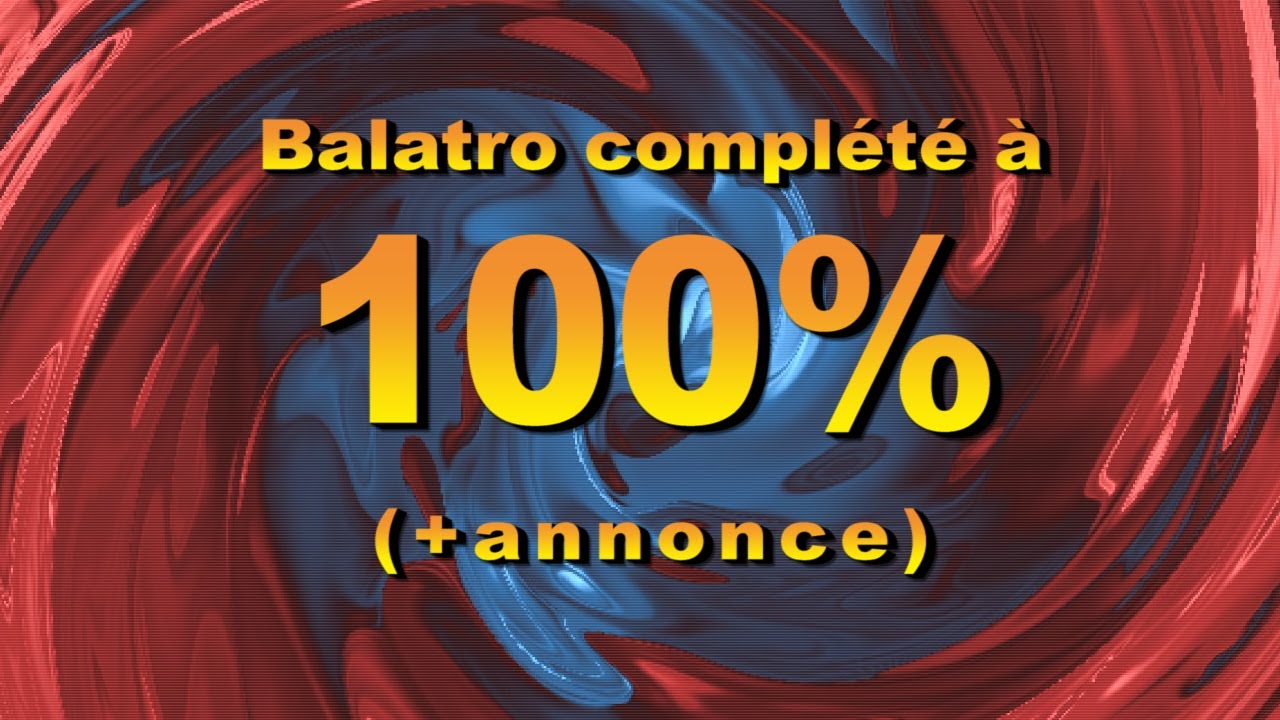 Balatro. l'astuce ultime pour jouer les suites. [LE 100% MISE OR ENFIN ATTEINT]