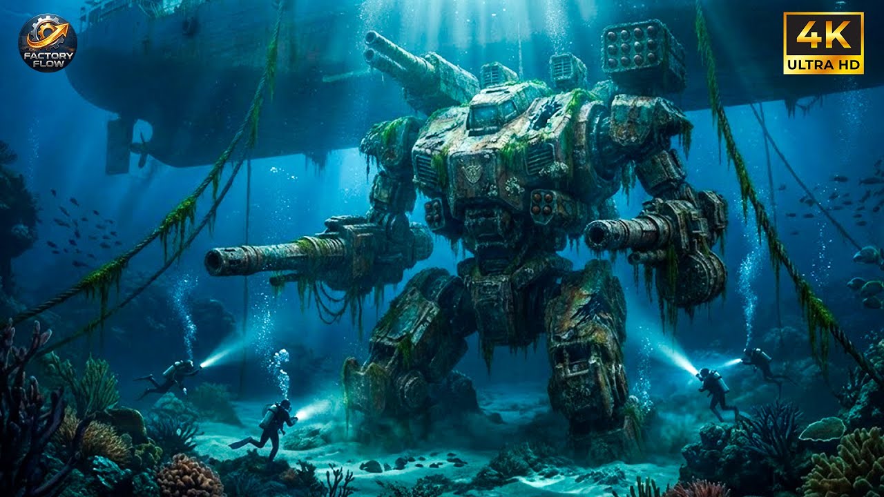 Lost for Decades Beneath the Abyss: Salvaging and Restoring the Legendary Combined Mecha God