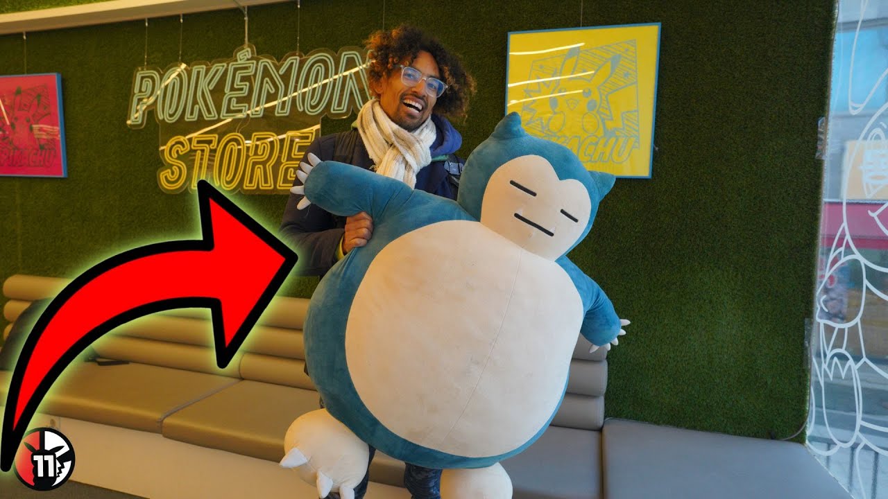 PERFECT location for POKEMON products at this Pokemon Store in Seoul, Korea! [HARD TO FIND!]