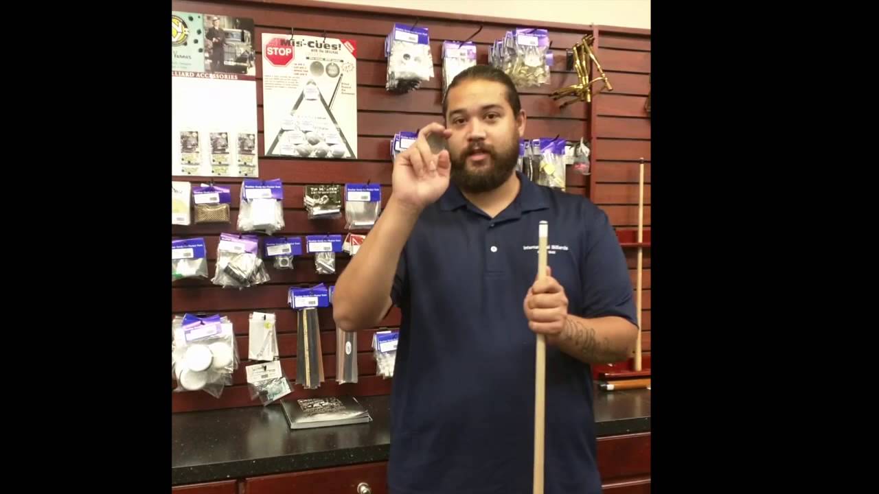 Shaping & Scuffing your Cue Tip
