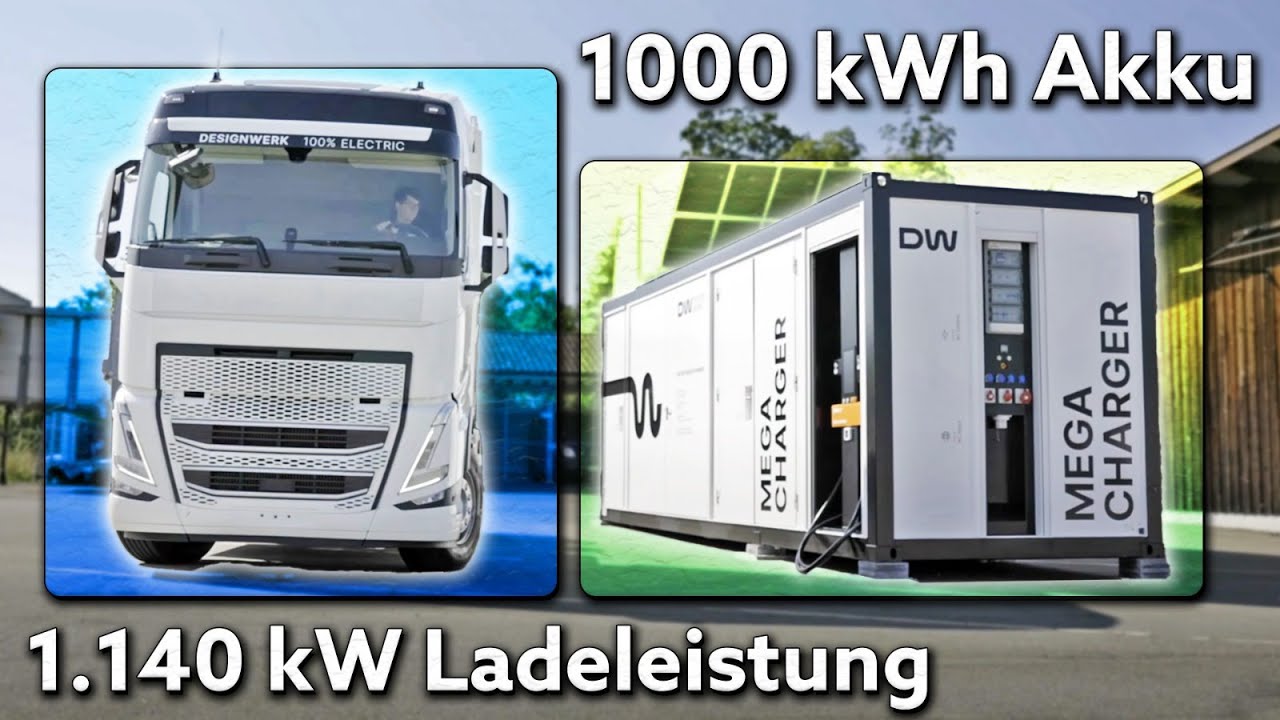 Du wirst nicht glauben wie RIESIG der Akku in diesem Elektro-LKW ist!
