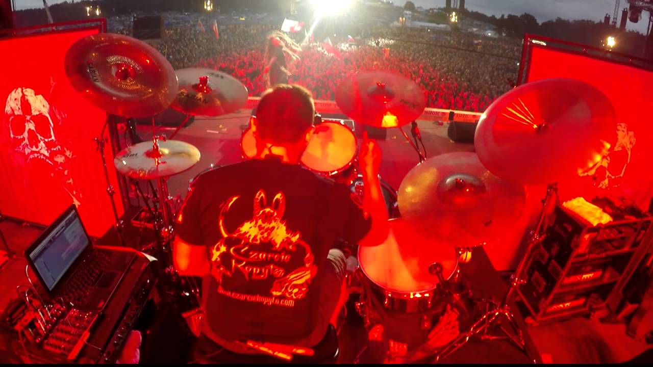 Decapitated - Blood Mantra - DRUMCAM - Woodstock 2016