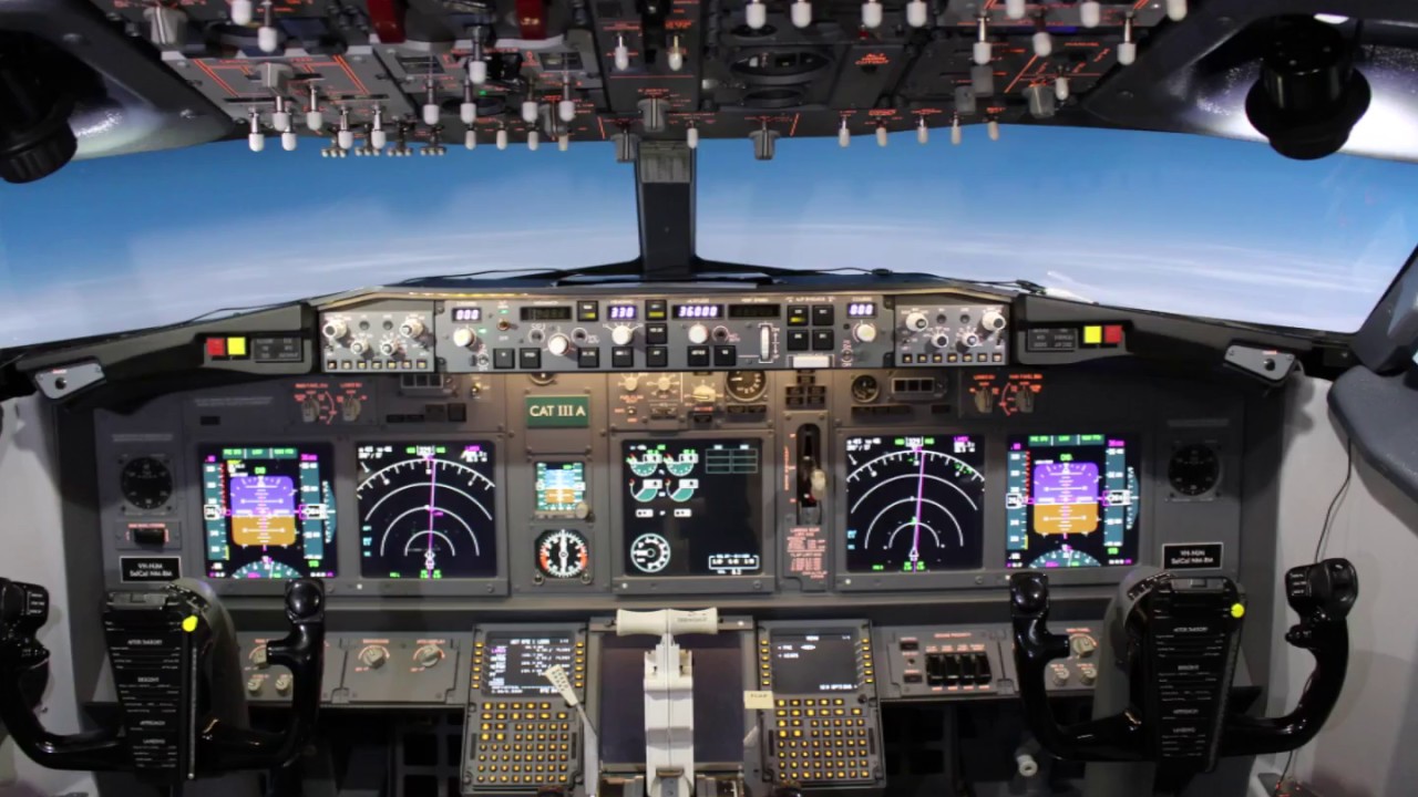 737-800ng full enclosed simulator