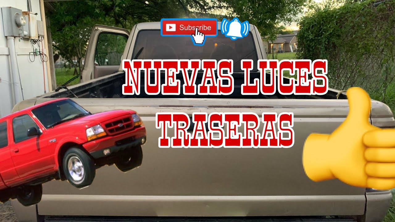 NUEVAS LUCES TRASERAS PARA LA | FORD RANGER
