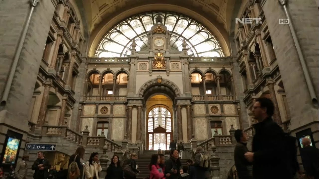Melihat Antwerpen, Stasiun Tercantik di Dunia - Muslim Travelers 2018