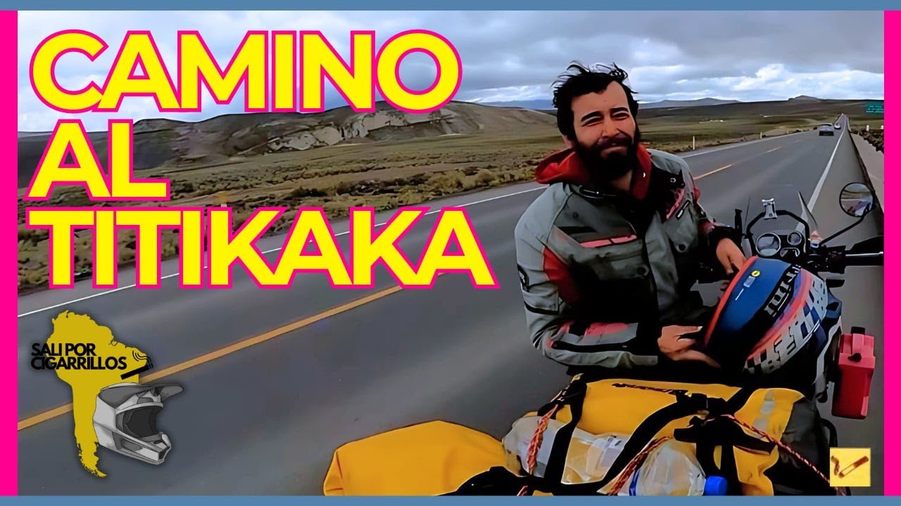 Asi es ir a puno bajo la lluvia! camino al lago TITICACA! RUTA 34A Sur America en moto cap # 5
