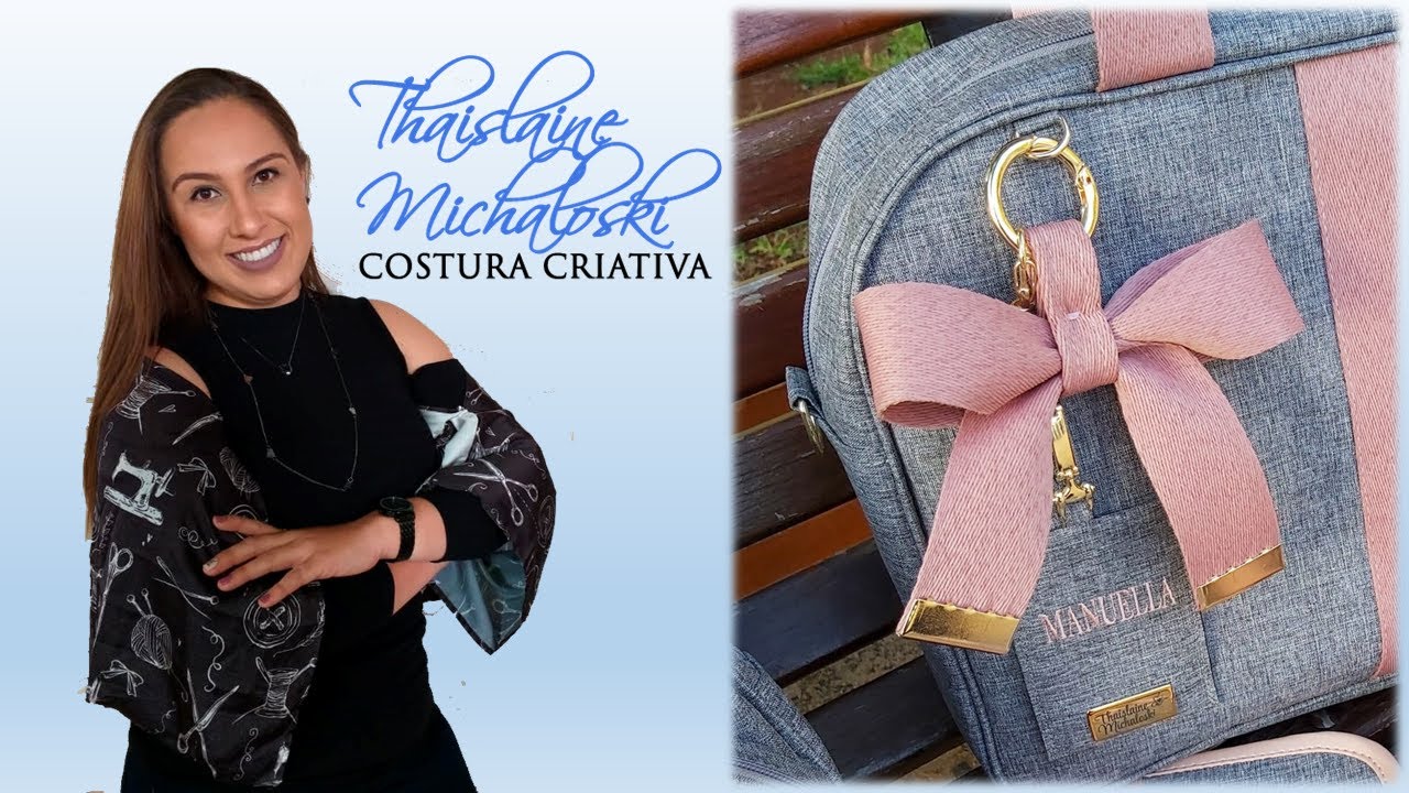 LAÇO LUXO FÁCIL DE FAZER - PAP - Costurando com Thaislaine Michaloski