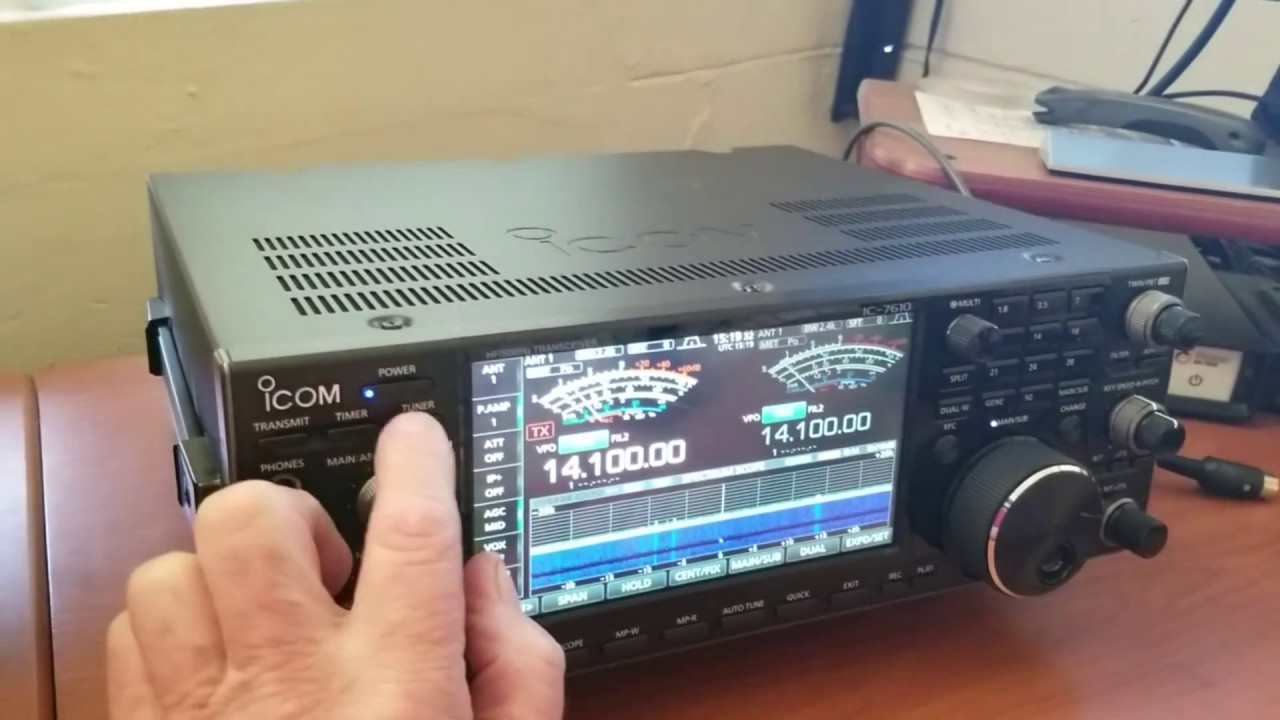 MI nuevo IC-7610, (this is not a review)