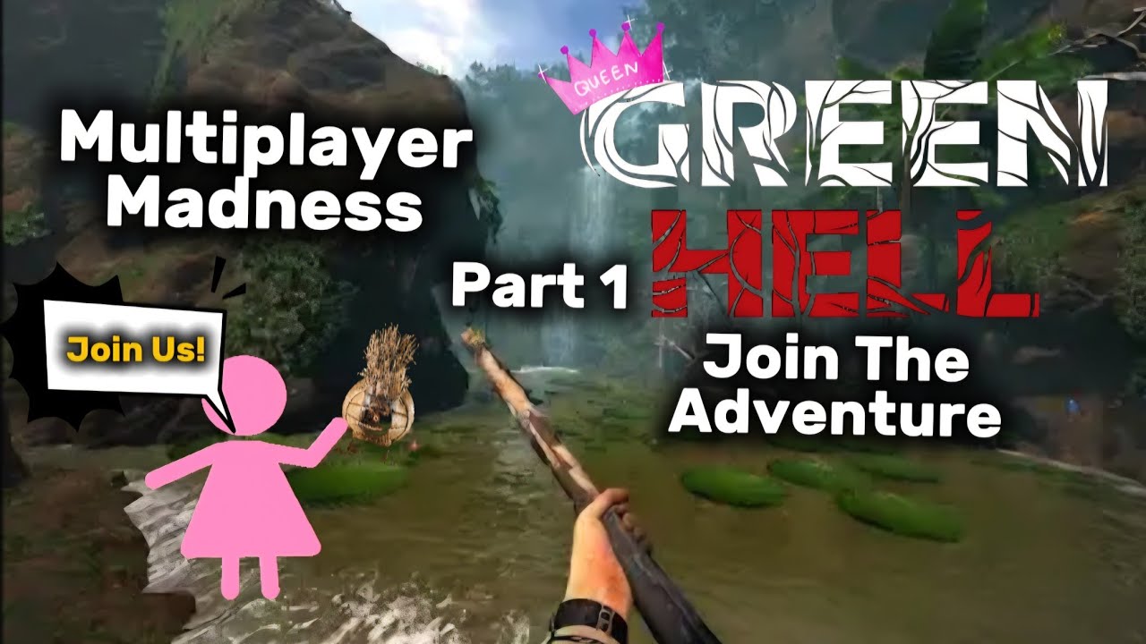 Green Hell Online Madness Part 1 Join Us To Start The 1st Amazon Jungle Community Survival Hub