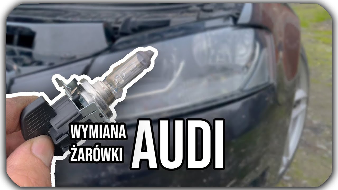 WYMIANA ŻARÓWKI w AUDI A3 8p 2008-2012
