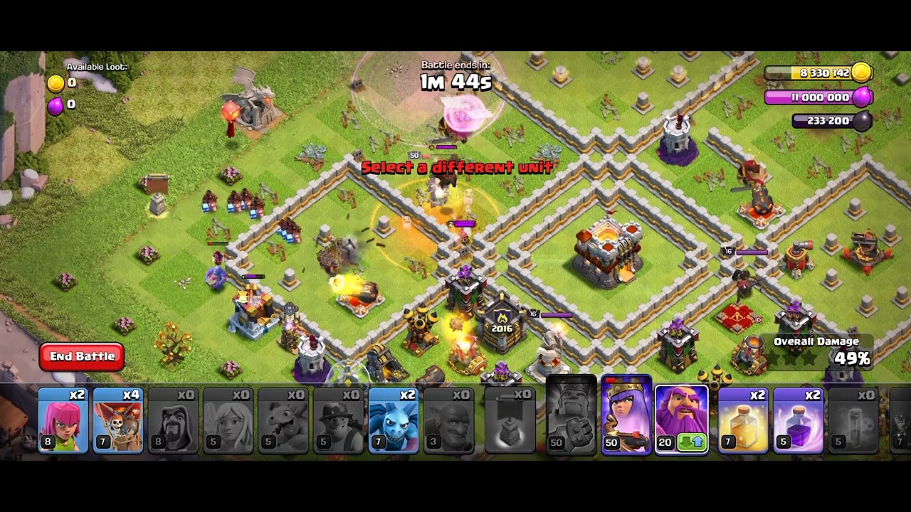 Coc 10th anniversary challenge 3 star | Clash of Clans
