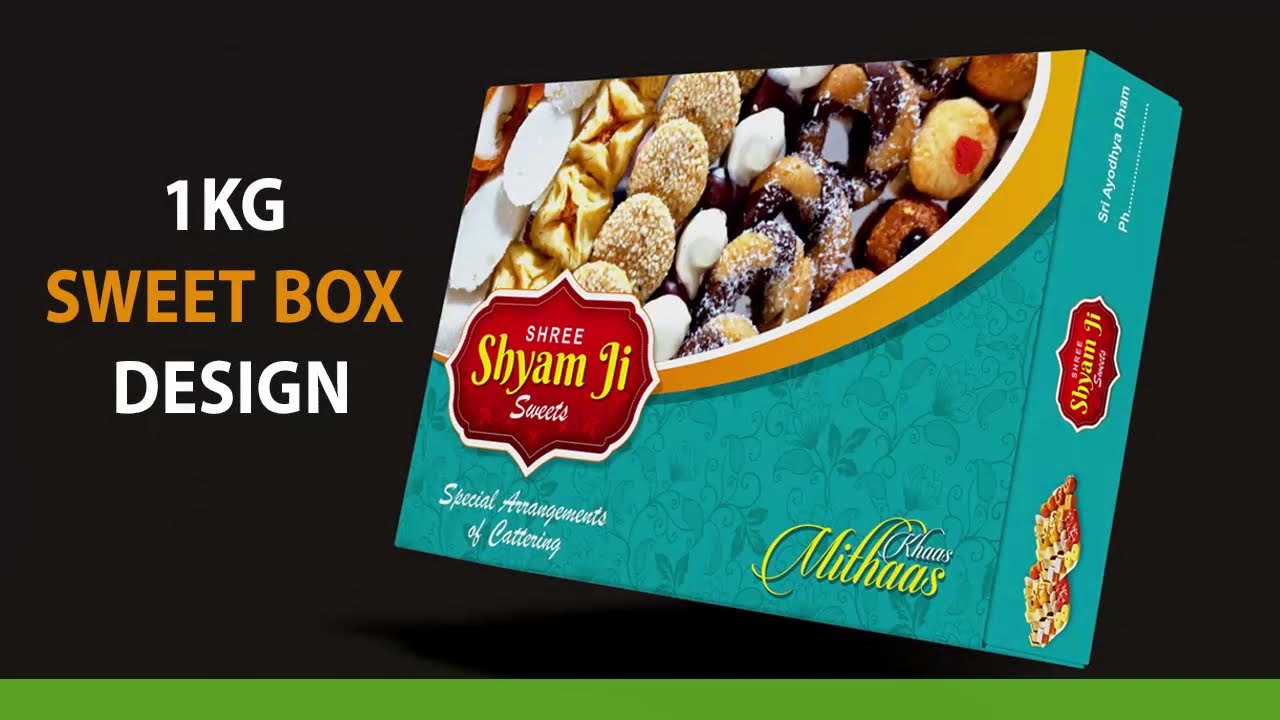 #435 | How to Make Sweet Box Design | Packaging Design for Beginners