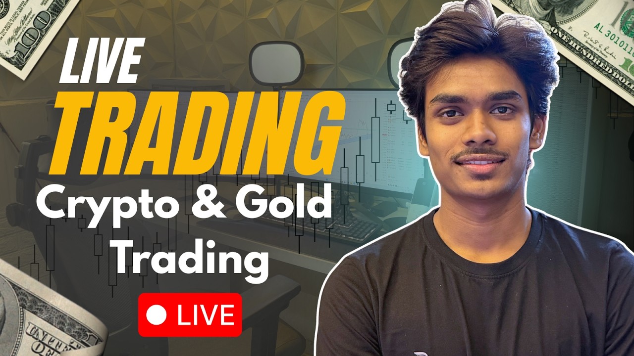 Crypto & Gold Analysis || 09 MAR || Fund Master - Shubham