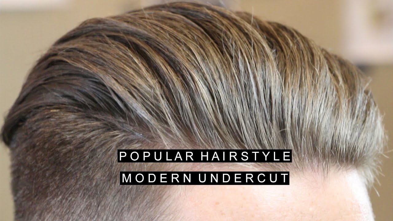 Modern Undercut | Cool and Popular Hairstyle | Hair For Men