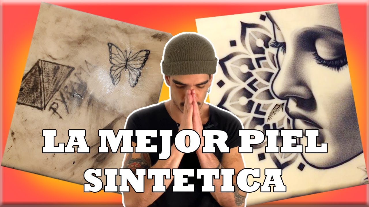 NO COMPRES ESTAS PIELES SINTETICAS! Si estas empezando a Practicar para hacer Tatuajes