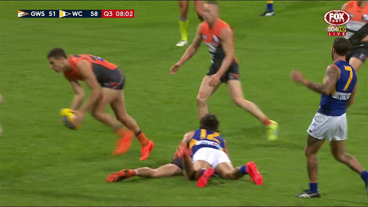 Round 21 AFL - GWS Giants v West Coast Eagles Highlights