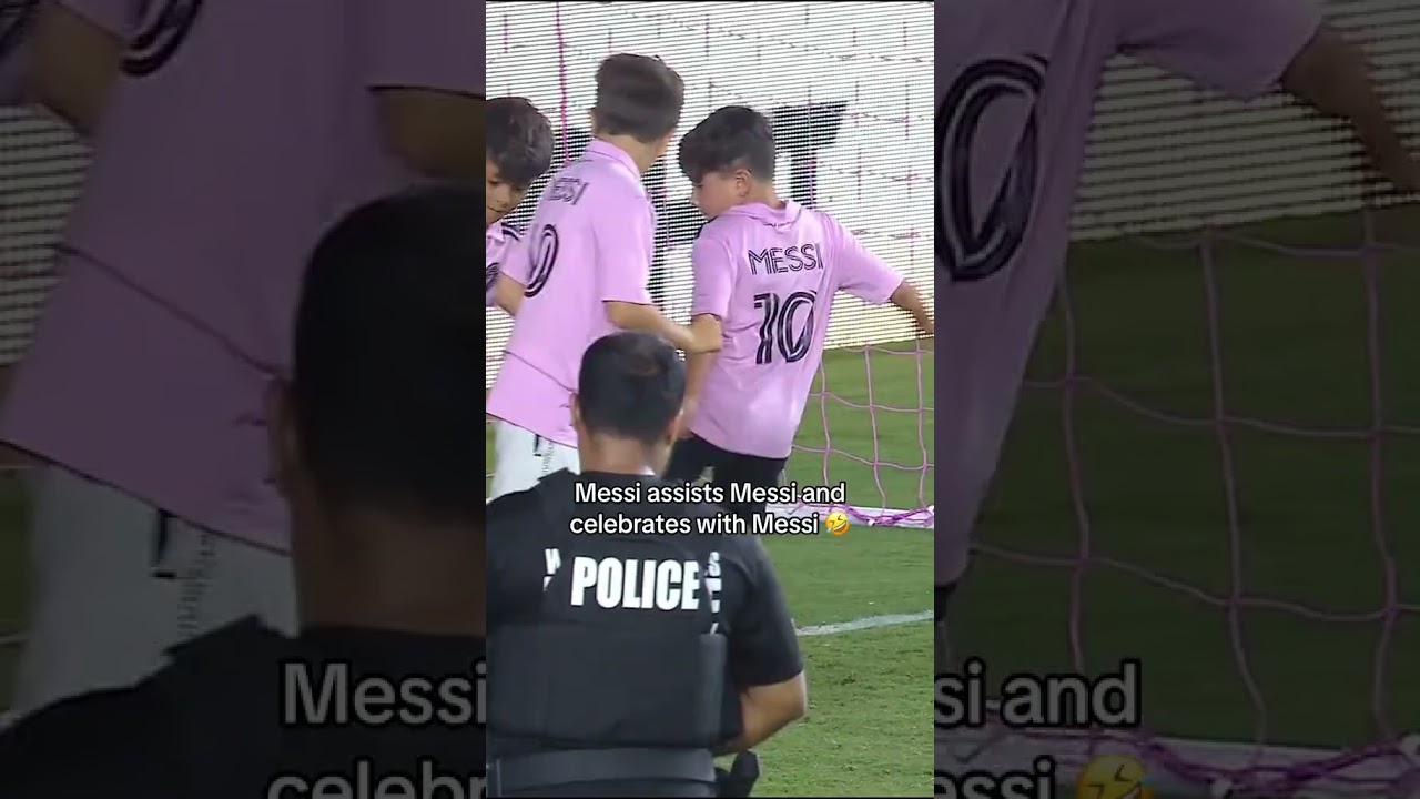 Messi's kids balling on Inter Miami's pitch 🔥