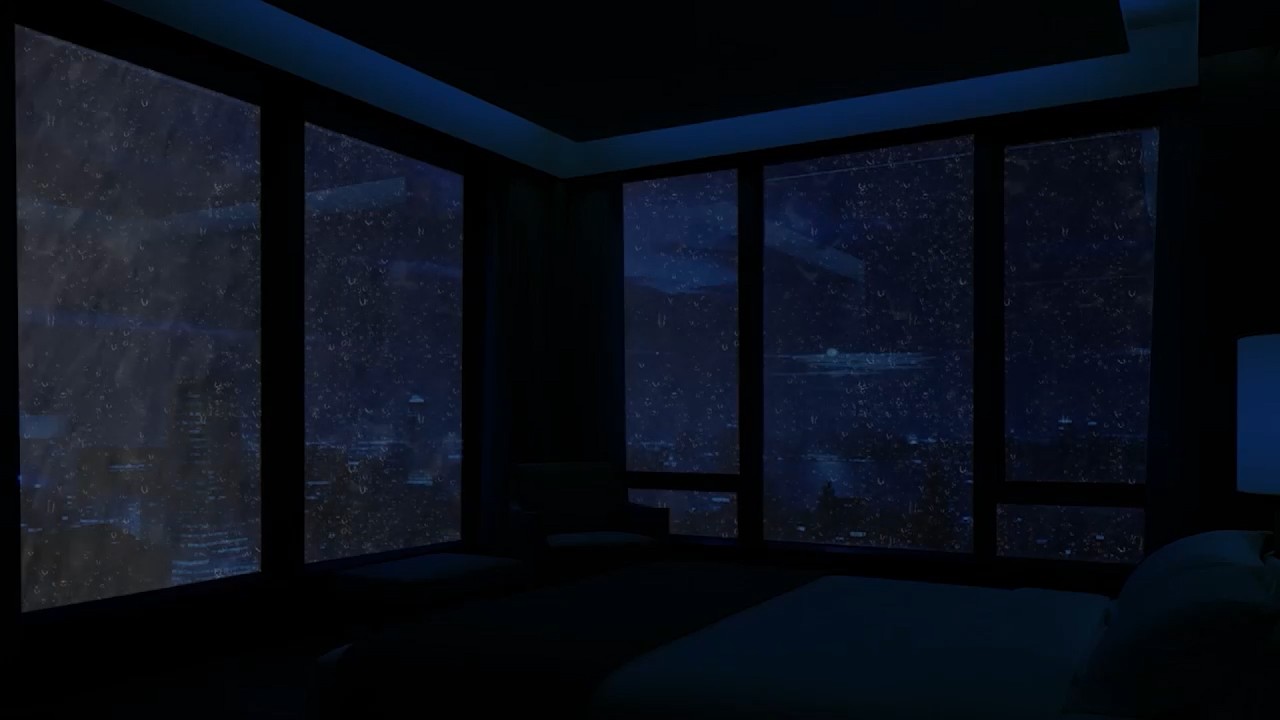 Powerful Rainstorm at Night 🌙 Sleep Better with Rain Sounds
