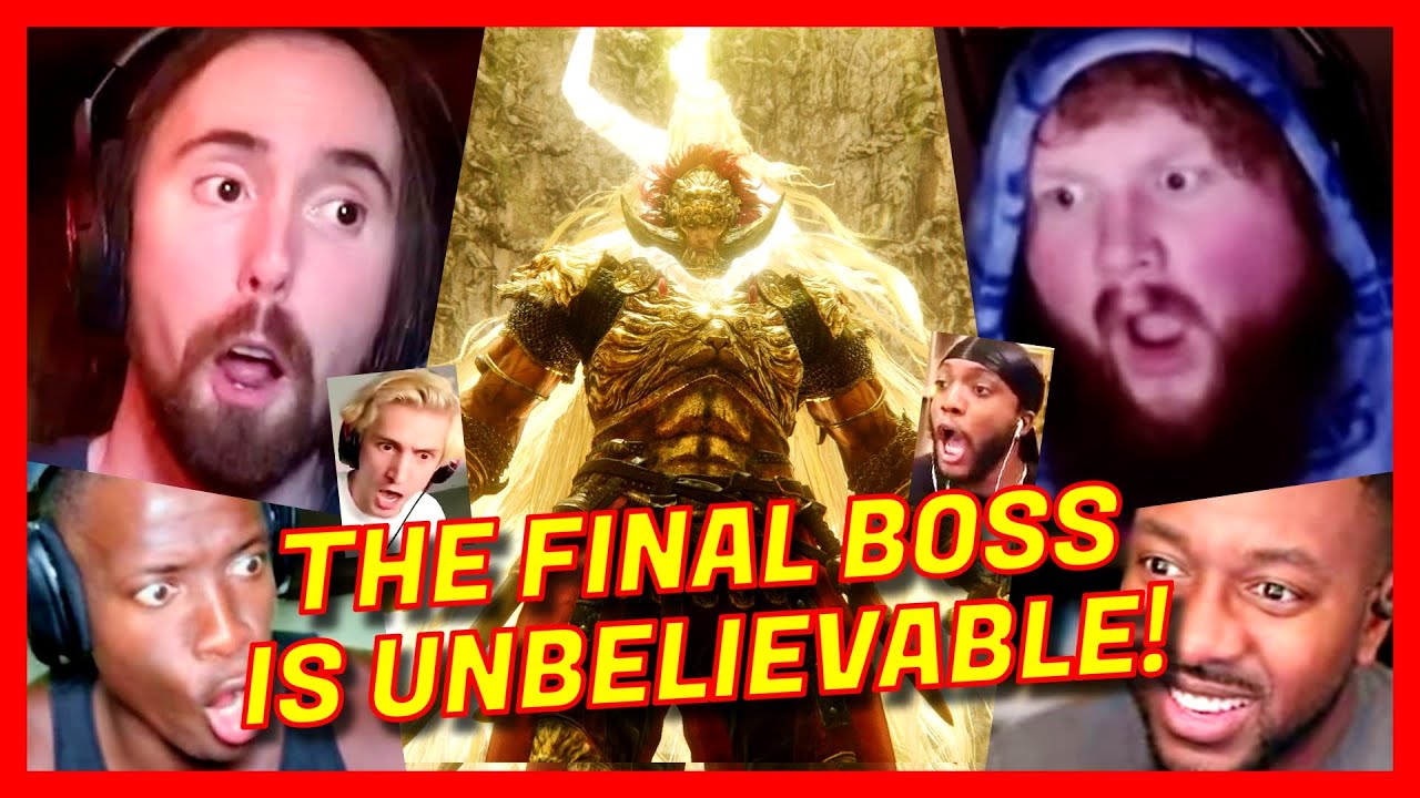 GAMERS SHOCKED at FINAL BOSS PROMISED CONSORT RADAHN FIGHT REACTIONS MASHUP MIQUELLA ELDEN RING DLC