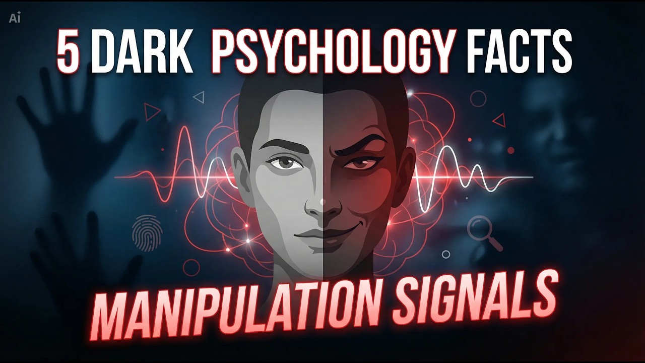 5 Dark Psychology Facts About Manipulation Signals