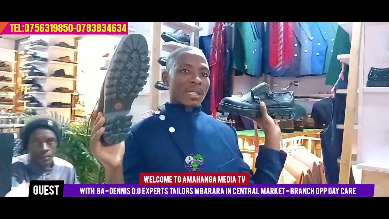 BA - DENNIS D.O EXPERTS TAILORS MBARARA IN CENTRAL MARKET BRANCH OPP. DAY CARE.