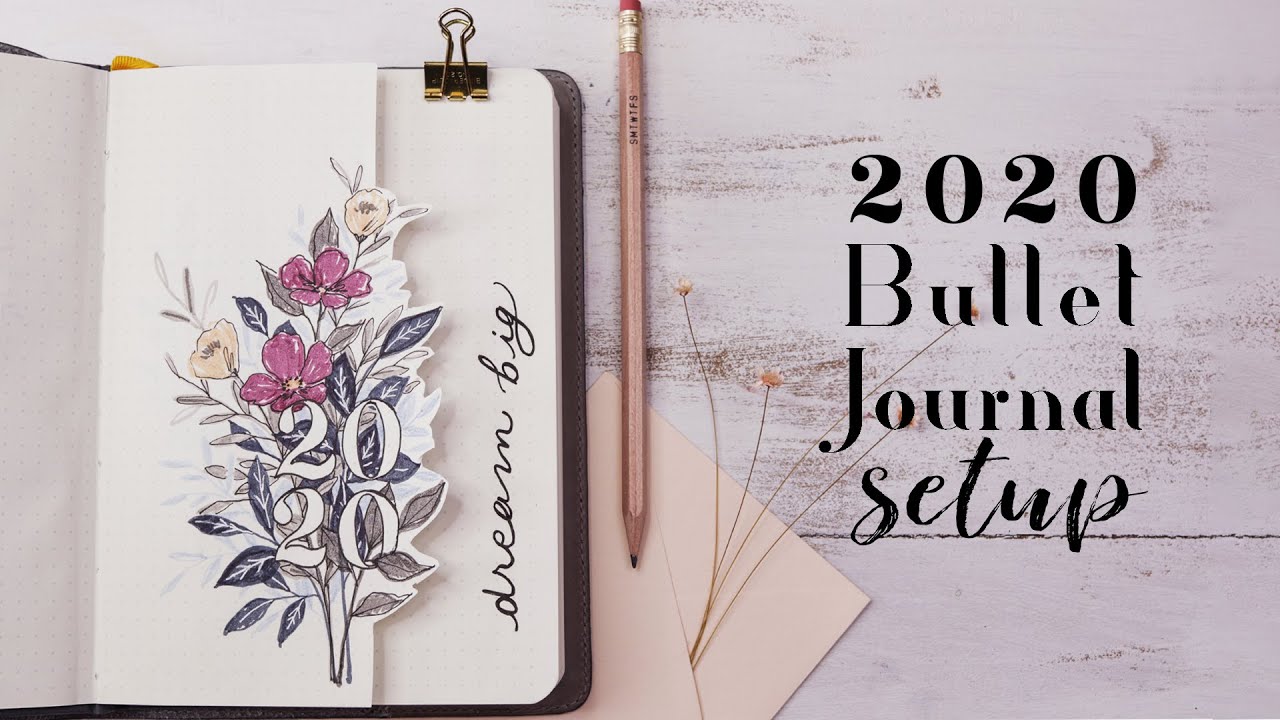 2020 Yearly Bujo Setup | How To Begin Bullet Journaling a Comprehensive Guide