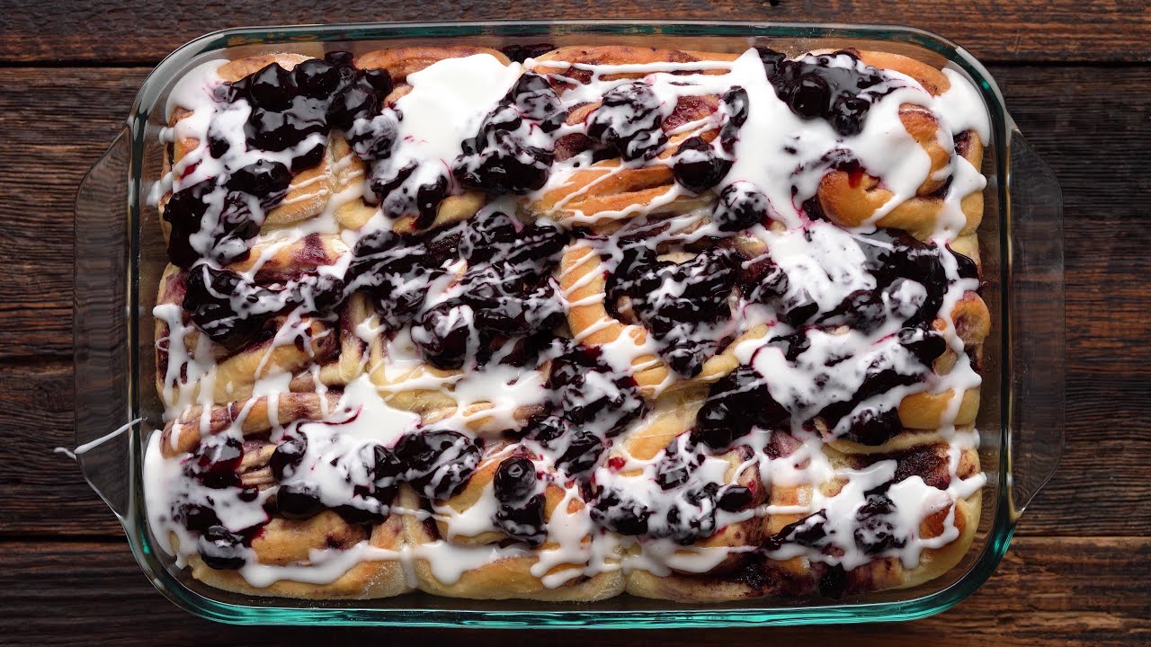 Blueberry Cinnamon Rolls Recipe