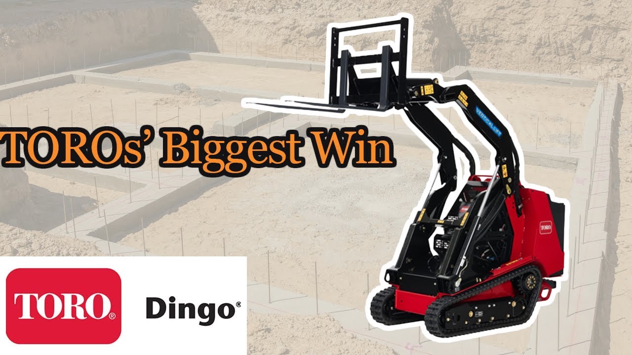 Toro Dingo TX 1000 Turbo Diesel Wide Track – The Greatest Stand-On Skid Steer