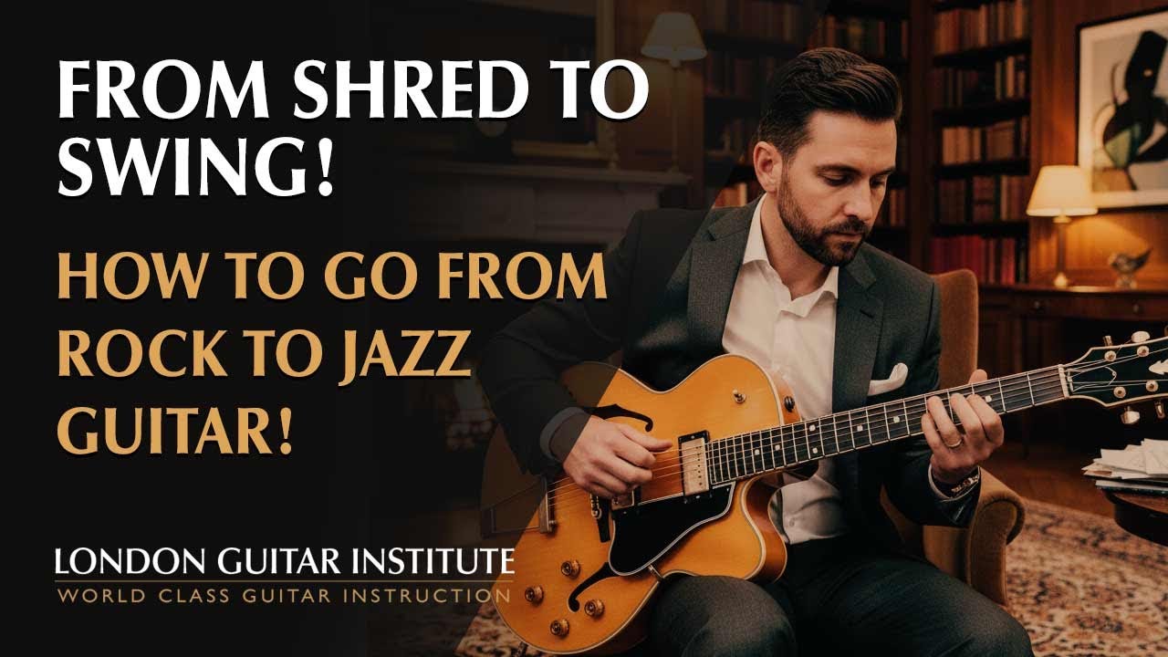 Jazz Guitar for Rock Players: The Essential First Steps!