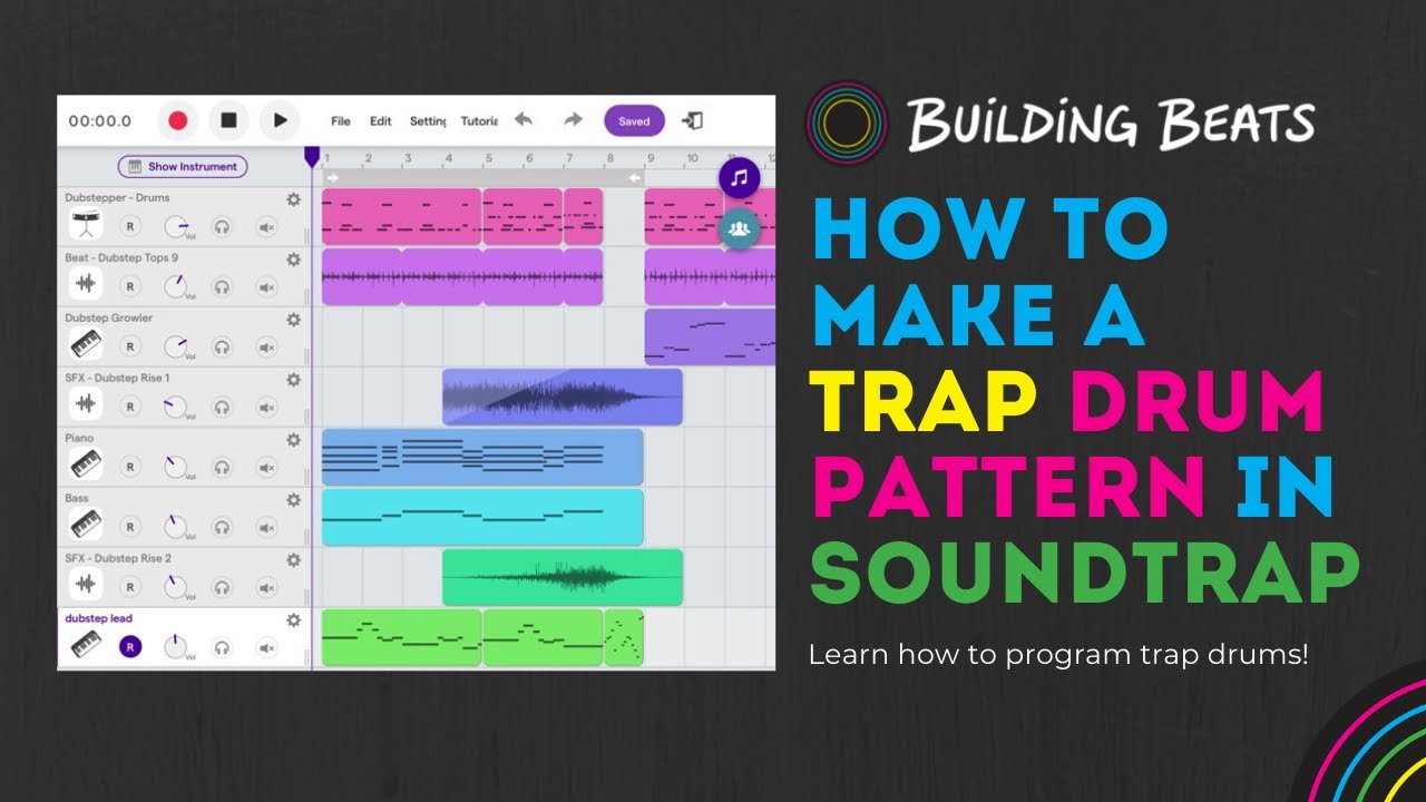How to Make a Trap Drum Beat [Soundtrap Tutorial]