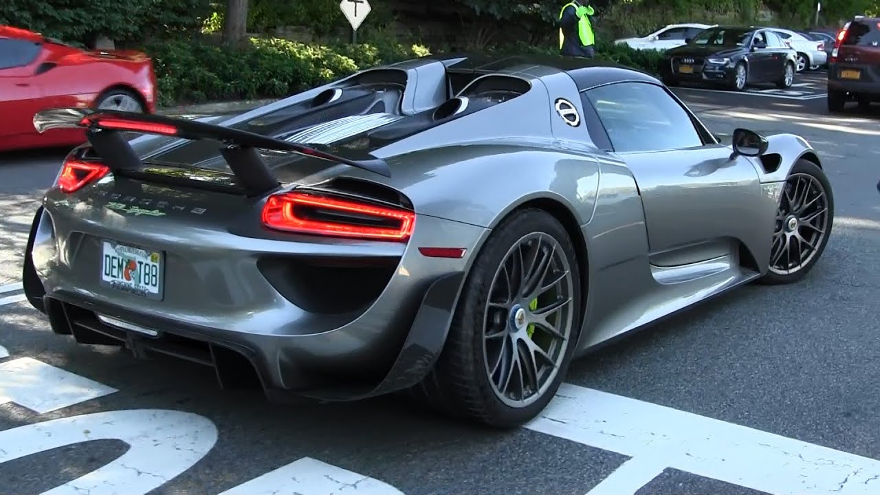 Porsche 918 Spyder with Weissach Package Arrival!!