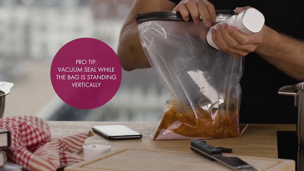 ZWILLING FRESH & SAVE - How To Use The Vacuum Pump And Keep Liquids Out