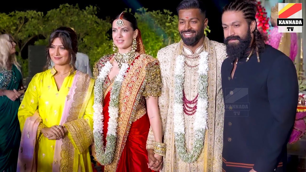 ಹಾರ್ದಿಕ್ ಪಾಂಡ್ಯಾ ಮದುವೆಯಲ್ಲಿ ಯಶ್ & ರಾಧಿಕಾ ಪಂಡಿತ್ | Radhika Pandit and yash in Hardik Pandya Marriage